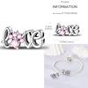 Copper Metal Pink Color Love Color Flower Colorful Drawing Board Pendant Bead Components Camera Charm Bead Components Bead Component Compatible With