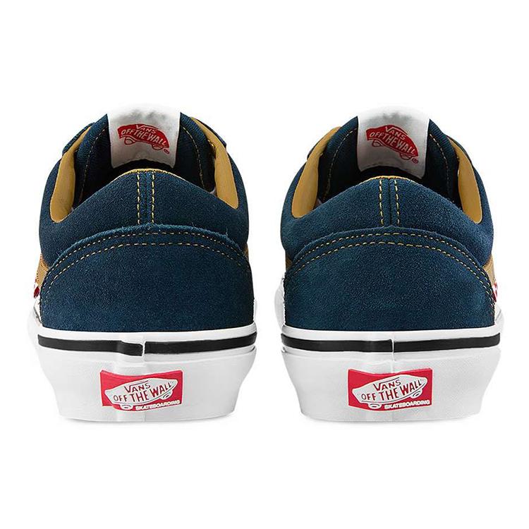 Old Skool Dane Reynolds X Old Skool Skate Vans 'Navy Golden Brown' VN0A5FCB9CV