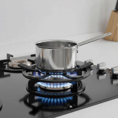 Kitchen Burner Cast Iron Gas Burners Stand Anti Slip Stable Stove Support Portable Milk Pot Holder Restaurant