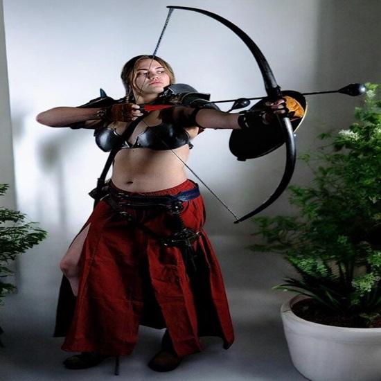 Zestaw Zbroi Wojowniczki Walkirii dla Kobiet Strój Cosplay Fantasy Kostium LARP, Średniowieczna Suknia Zbroja Prezent