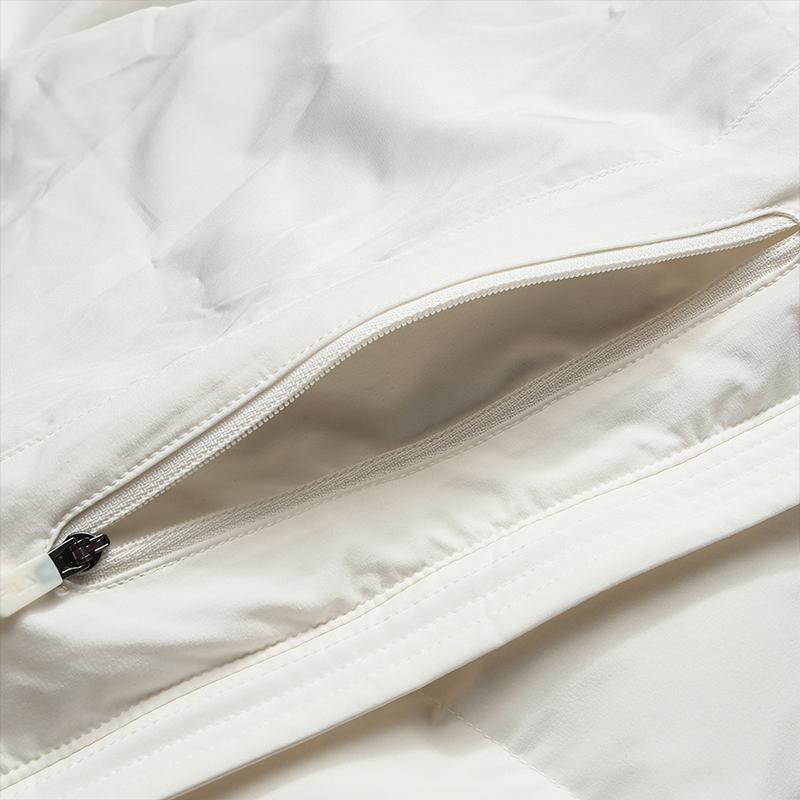 Fila Original Simple Classic Retro Casual Versatile Comfortable Warm Duck Down Loose Fit Puffer Jacket Men Outerwear Steam-White F61M549901FIV