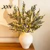 Warm White LED Twig Lights Artificial Lighted Pine with Lights, Fairy Light Olive Branch, Realistic Faux Battery Operated Branches Stem for Home Table