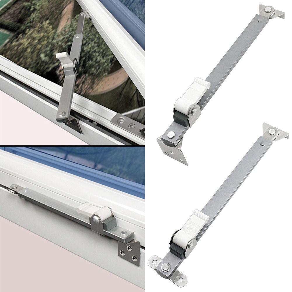 Stainless Steel Window Support Practical Telescopic Window Limiter Windproof Brace Stopper Angle Controller Window Accessories