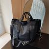 Borsa della spesa in tessuto Oxford ad alta capacità Borse a tracolla di lusso Borse a mano fatte a mano da donna Borse da viaggio tote