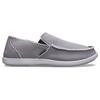 Crocs Santa Cruz Slip-On Durable Low-Top Casual Shoes Men sneaker Light-Gray 10128-01W