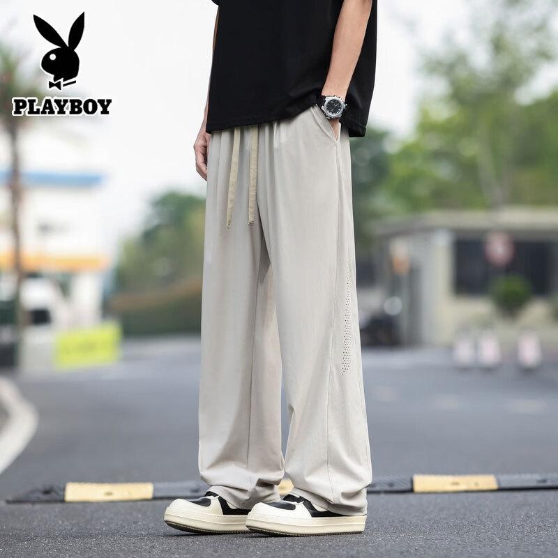 Playboy Men s Ice Silk Quick-Dry Casual Pants 2XL