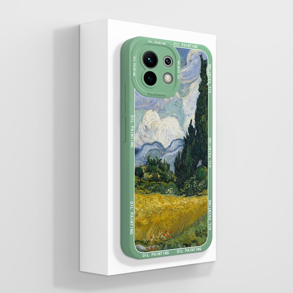 Etui do Xiaomi Mi 11 Lite 5G NE Etui na telefon Mi 11 Youth Elegancki tył do Xiaomi 11 Lite Mi11 Miękkie płynne silikonowe Funda