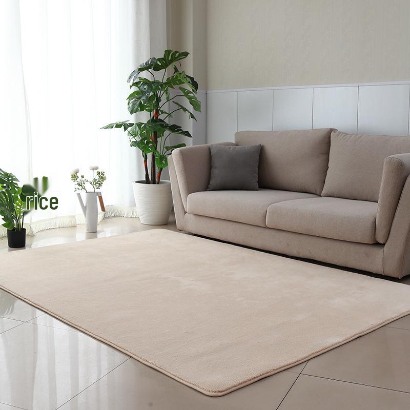 Ultra-Soft Water-Washable Shaggy Carpet for Living Room, Bedroom & Entrance