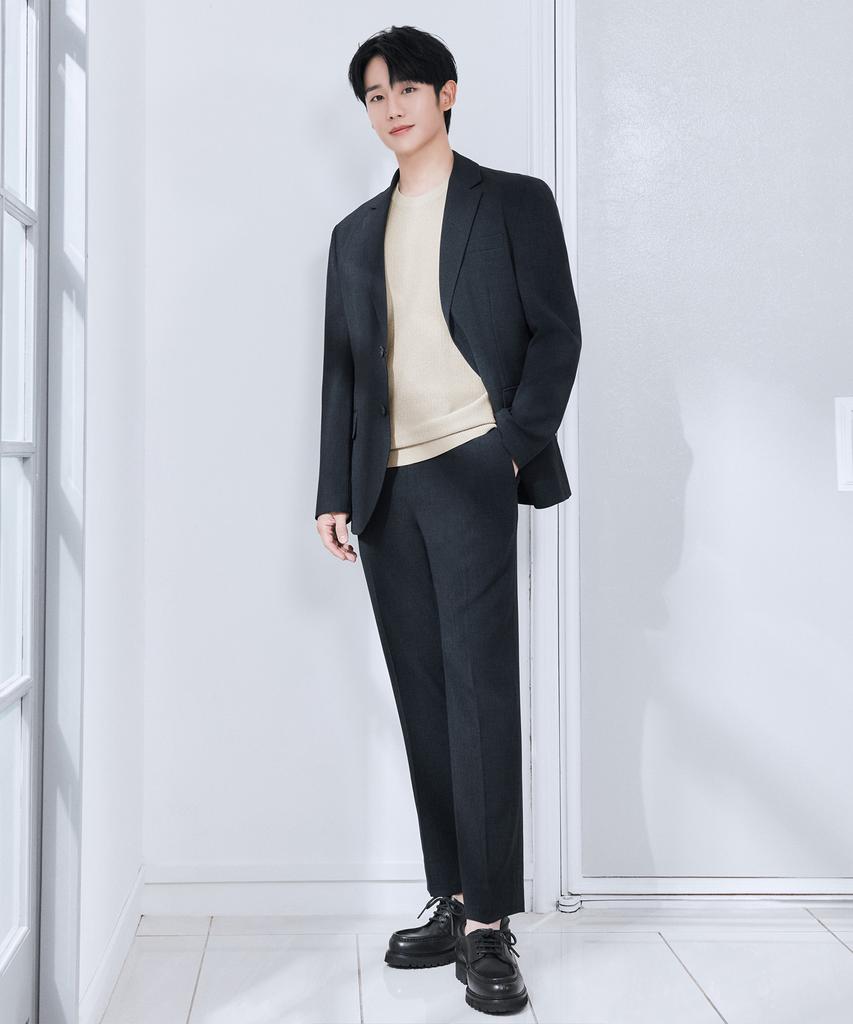 Mindbridge [Cool] Two-Tone Knit Jacket - 2Color Myjk3102