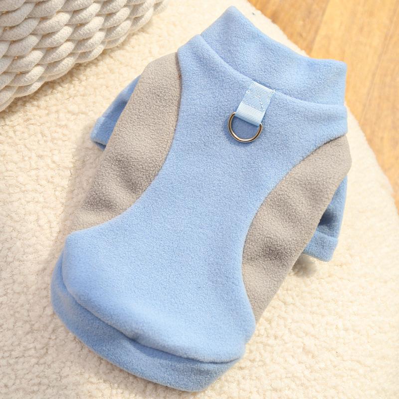 Autumn and Winter Dog Clothing, Cat Shirts, Pet Base Shirts, Cat Clothes, Dog Supplies, Fleece Sports