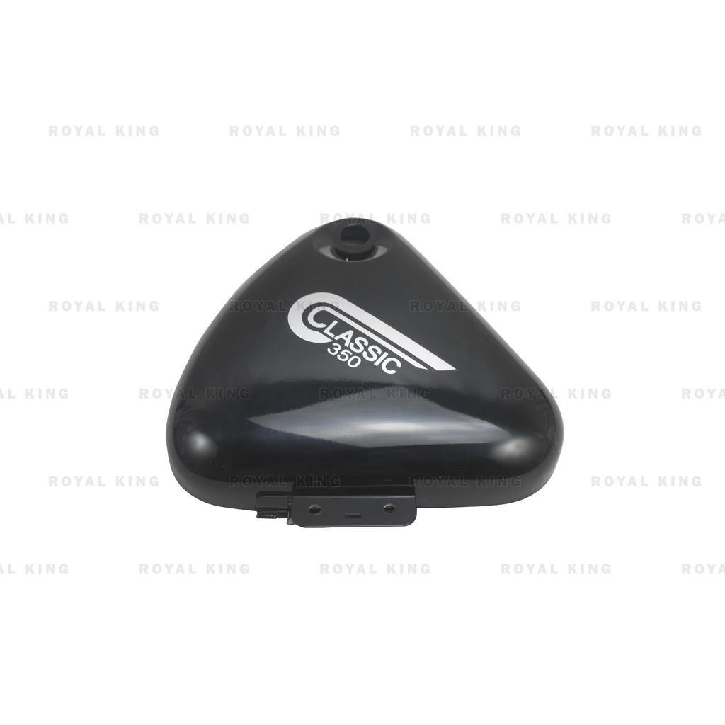 For Royal Enfield "New Classic 350 Black Gloss Left Side Panel With Sticker"