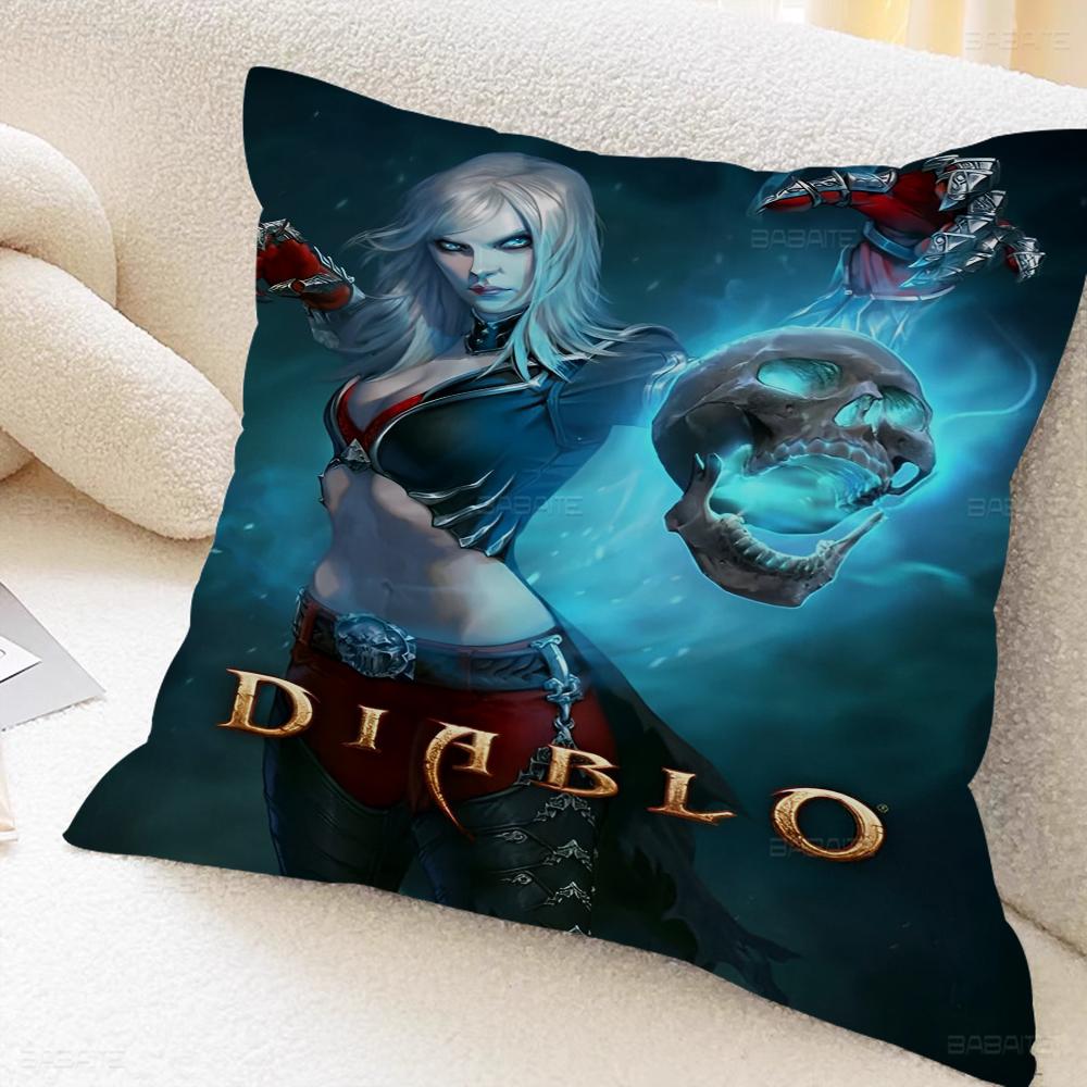 RPG Game D-Diablo 4 Pillowcases Home Bedding Decorative Pillow Cover Wedding Super Soft Pillow Case