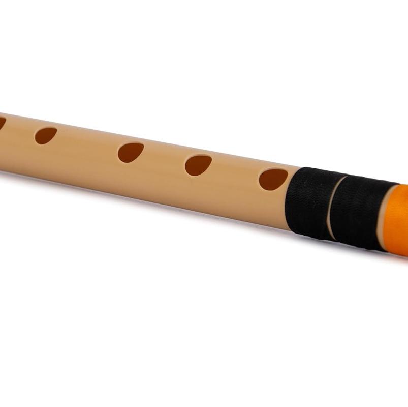 TreegoArt Professional Indian Musical Instrument Home Decorative Tuned Natural PVC Fiber C Type Flute - 19 Inches Length Flute