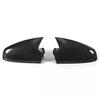 Pair Side Mirror Cover For Vauxhall Opel Astra H MK5 Door 2004 2005 2006 2007 2008 2009 Glossy Black Rearview Mirror Cover Caps