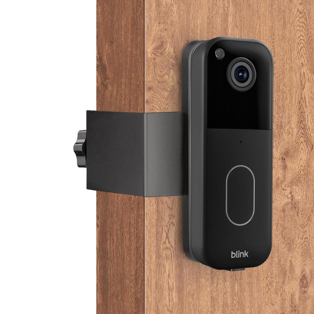 No-Punch Anti-Theft Metal Doorbell Mounting Bracket