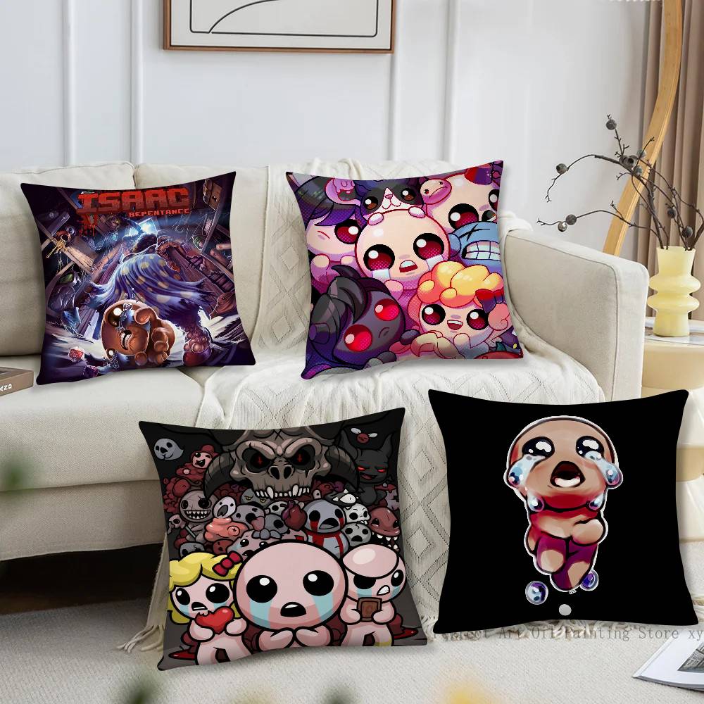 The Binding Of IIsaac Classic Movie Pillow Case Fashion Square Pillowcase Bedroom Sofa Room Ins Decoration Leisure