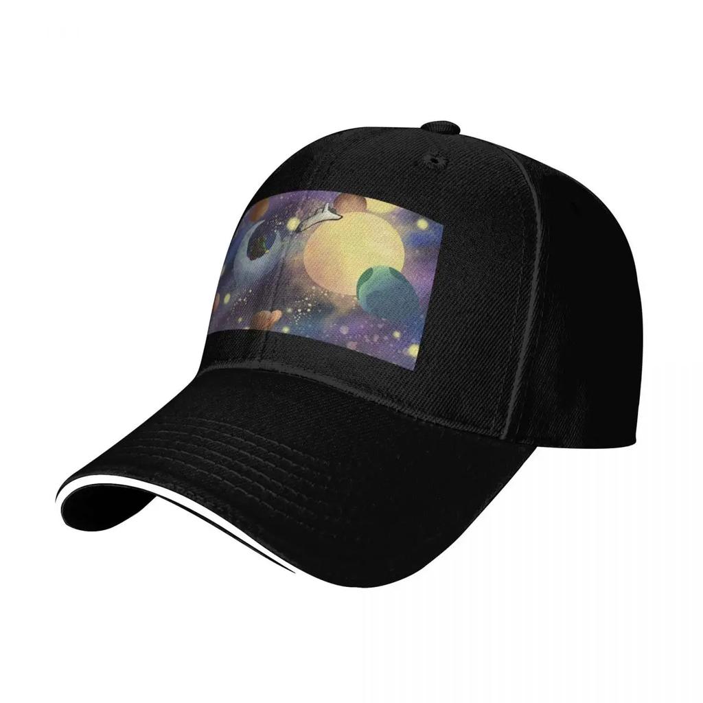 Stargazing couple Baseball Cap Fashion Beach Kids Hat Woman Hats Mens