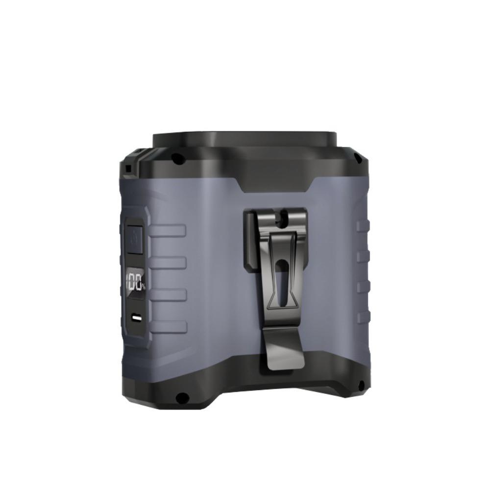 USB Rechargeable Waist Clip Fan Wearable Mini Electric Fan Mini Hanging Neck Fan Construction Site