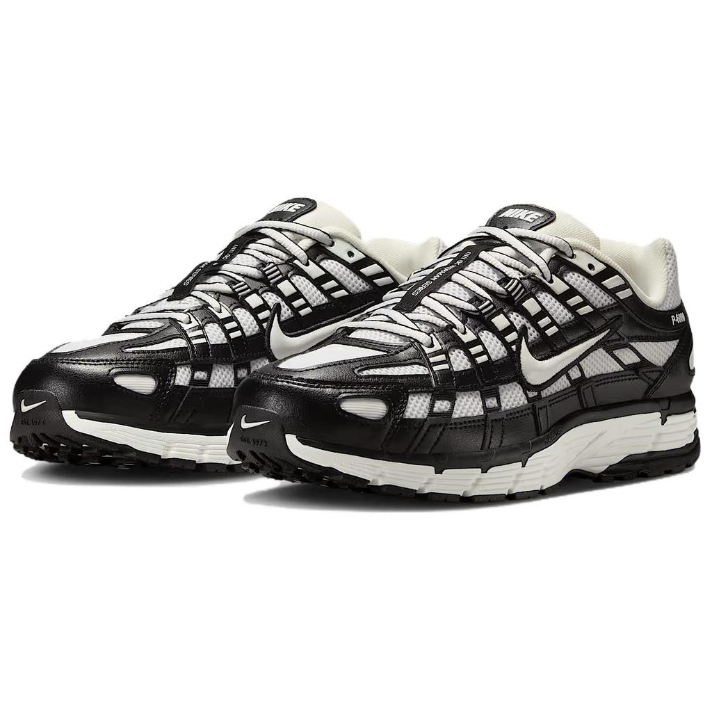 Nike P-6000 Černé mušelínové dámské tenisky Plachetnicově bílá BV1021-011