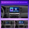 2 DIN Android Car Radio For JEEP GRAND CHEROKEE 2004-2007 Multimedia Player Head Unit Stereo GPS Navigation WIFI 1+16GB