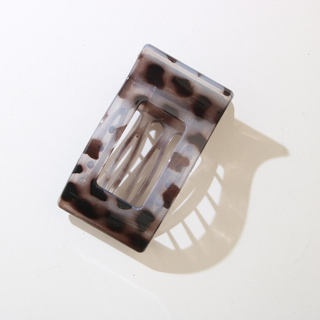 Forcina piatta ovale a becco d'anatra, clip per la parte posteriore della testa, presa forte, clip semplice, accessori per capelli