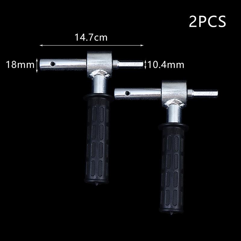 Attacco Trapano Avvitatore Senza Fili Per Sonda da Ghiaccio Adattatore Metallico Convertitore Punta per Trapano Elettrico Accessorio per Pesca sul Ghiaccio all'Aperto