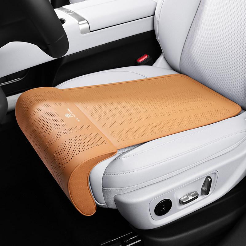 Compatible with BYD Yuan PLUS/Pro/UP Car Leg Rest Cushion for Driver and Passenger Seats.