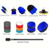 23-Piece Electric Drill Brush Set for Car Cleaning and Polishing