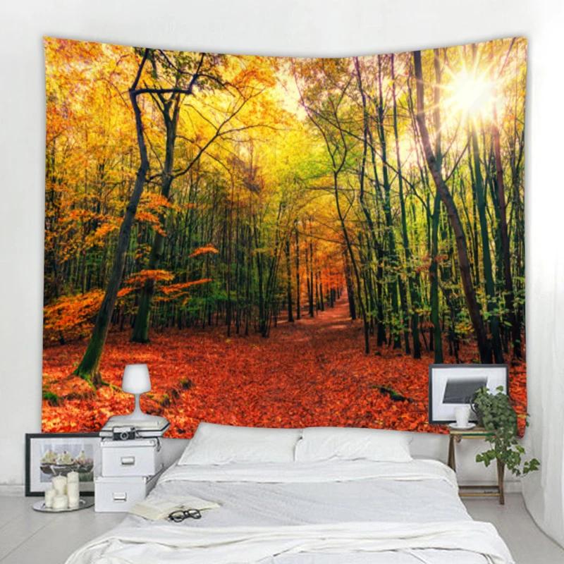 Главная Спальня Гостиная Украшения Гобелен Ар-деко Одеяло Штора 100x75cm — фото 4