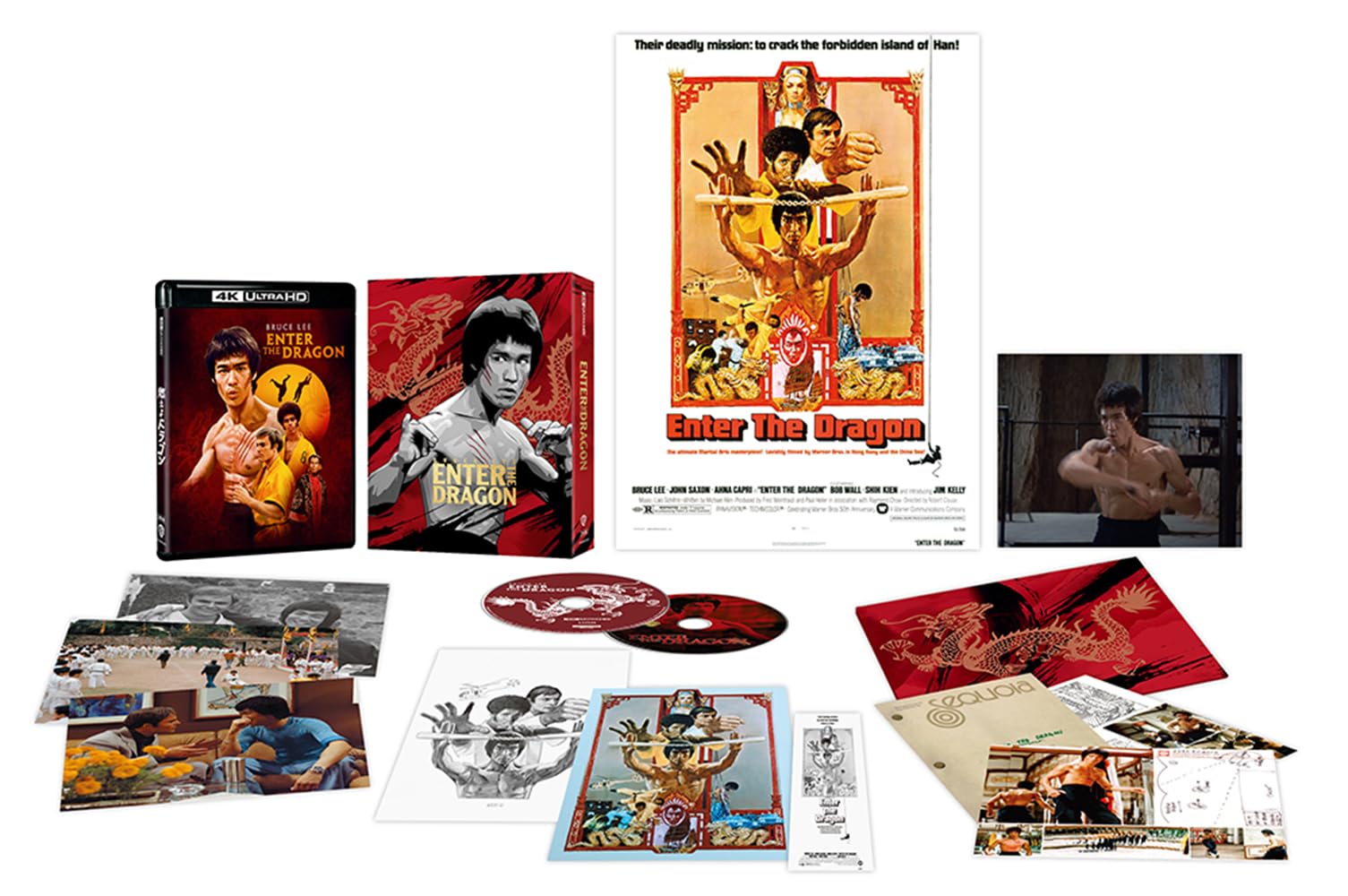 

Press Limited Enter the Dragon ULTRA HD Premium ULTRA HD (First Edition) (4K & Blu-ray Set) (2-Disc Set/Paper Included) [4K + Blu-ray]