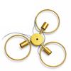 Modern 3-Lights LED Ceiling Lights Gold Ceiling Lamp for Restaurant  Coffee Bar Living Room Bedside Pendant Ceiling Lights E27
