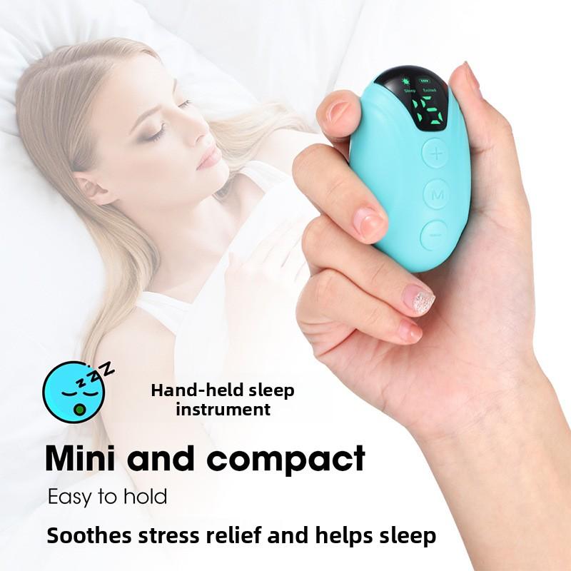 Kézi Alvássegítő Készülék Enyhíti az Inszomniát Készülék Segíti az Alvást Éjszakai Szorongás Terápia Relaxáció Nyomáscsökkentés Alvássegítő Készülék