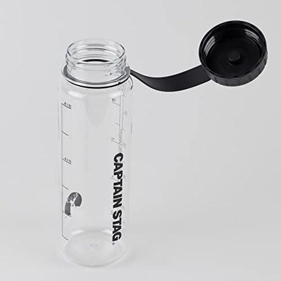 Captain Stag water bottle sports 500ml 550ml 650ml 1000ml direct drinking rice measurement included Black White Blue Green Red Clear