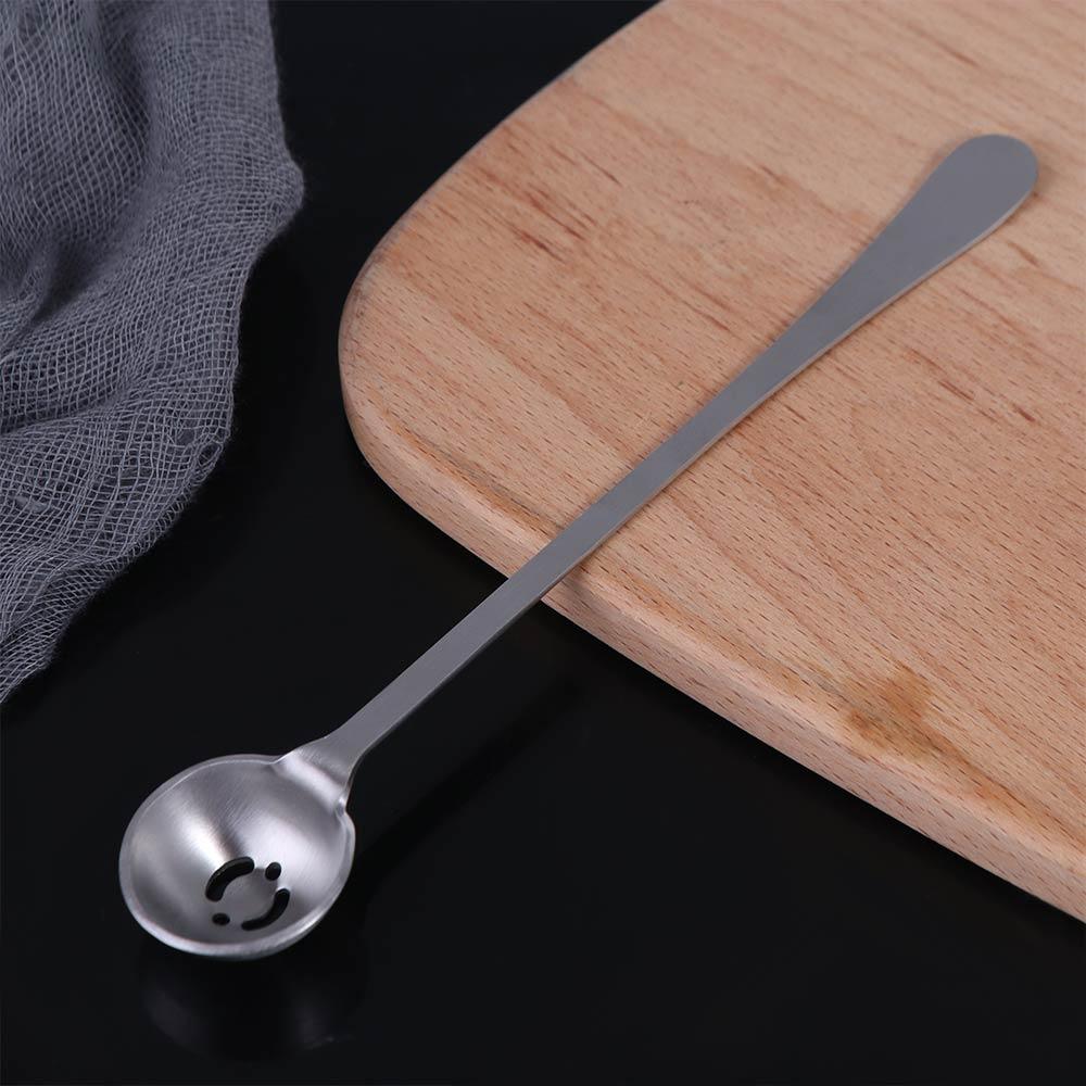 Long Handle Olive Strainer Spoon Stainless Steel Pickle Spoons Jam Slotted Spoon  Meatball