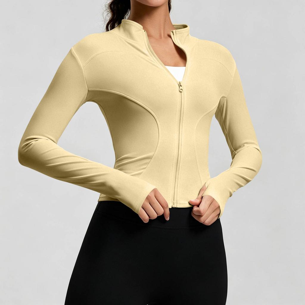 Women's Yoga Sports Breathable Running Workout Jacket