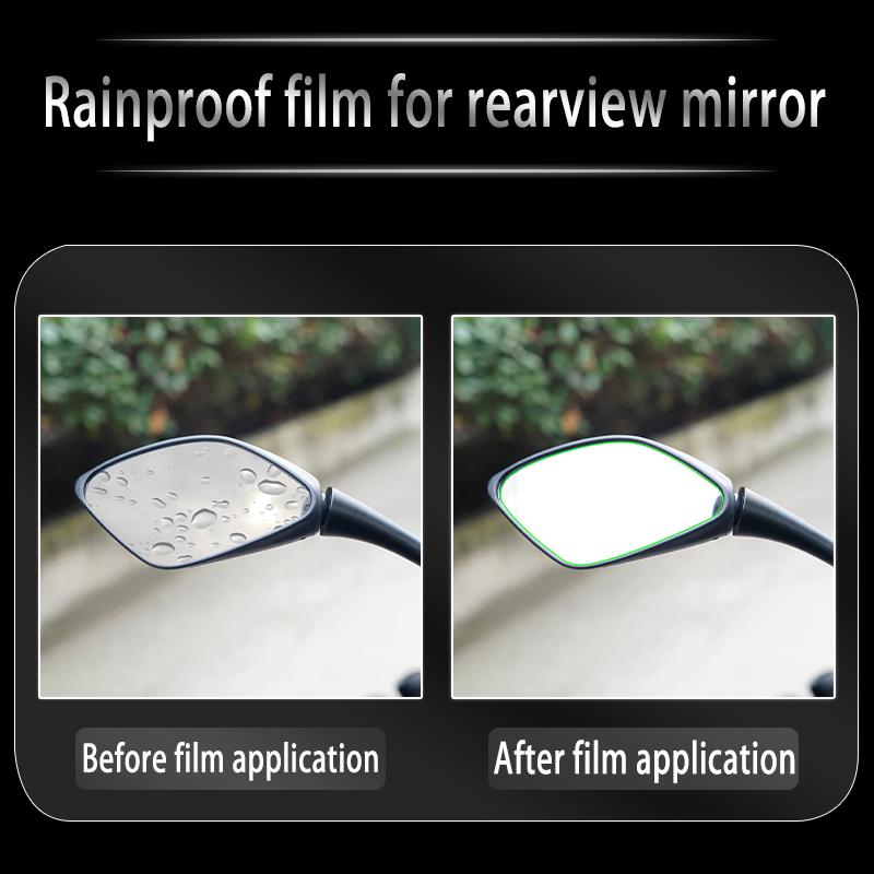 For KYMCO AK550 2021 smoked black light film headlight protection film transparent modification TPU scratch repair film