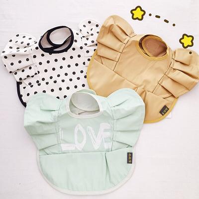 1 τμχ Νέο Creative Ruffle Shape Αδιάβροχο Baby Bib Baby Feeding Podage Παιδική Ποδιά Τρώγοντας Σαλιάρα Παιδικά Προϊόντα