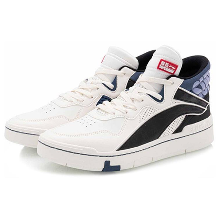 Li-Ning Li Ning Wave SUPERWAVE Mid Superwave Mid Slip Resistant, Abrasion Resistant, Lightweight Men's AGCQ061-2