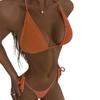 2025 New Fashion Sexy Bikini Solid Swimsuit Women Swimwear Push Up Set Brazilian Bathing Suit Summer Beach Wear Swimming
