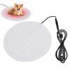 1pc USB Electric Heating Pad Three-Level Temperature Control For Keeping Clothes And Pets Warm 5V Pet Supplies