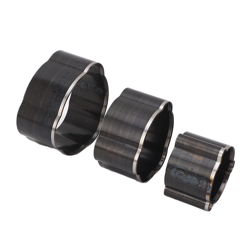 3Pcs Leather Cutting Die Set Aircraft Shaped Manual Punching Alloy Steel Craft Tool 47 40 33mm Side