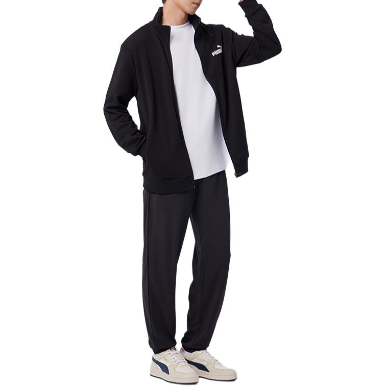 Puma Raining Pant Comfortable Casual Knitted Sports Pants Unisex pants Black 527084-01