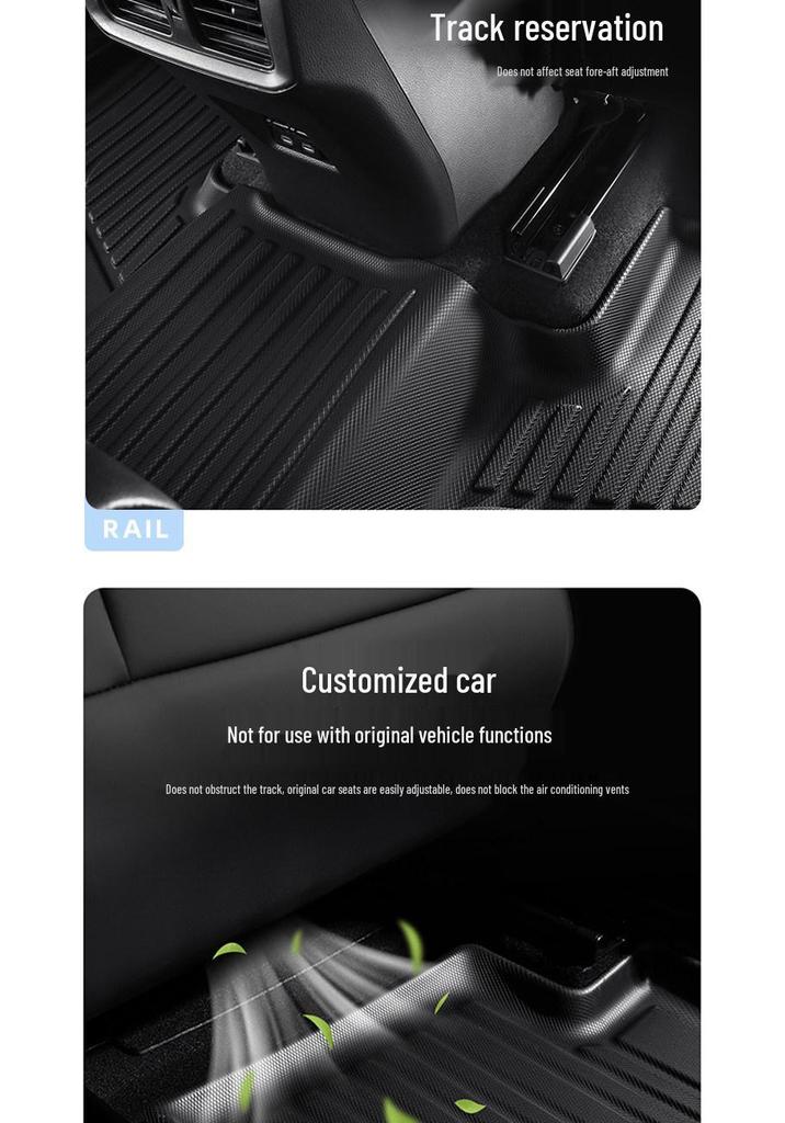 Luxury Semi-Surround Floor Mats for Toyota Avalon 2019-2025 Models