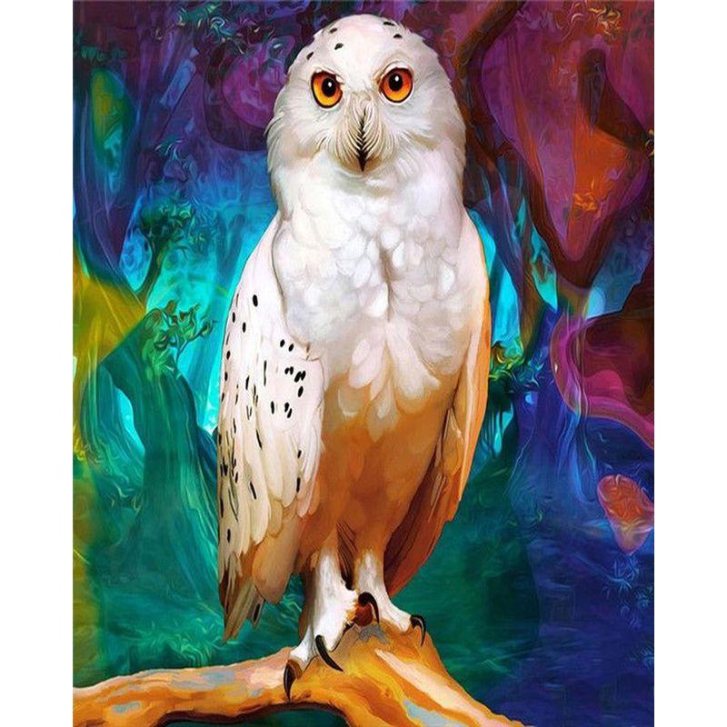 5D DIY Diamond Embroidery Owl Squirrel Full Round Diamond Painting Animal Mosaic Cross Stitch Decor For Home Gi