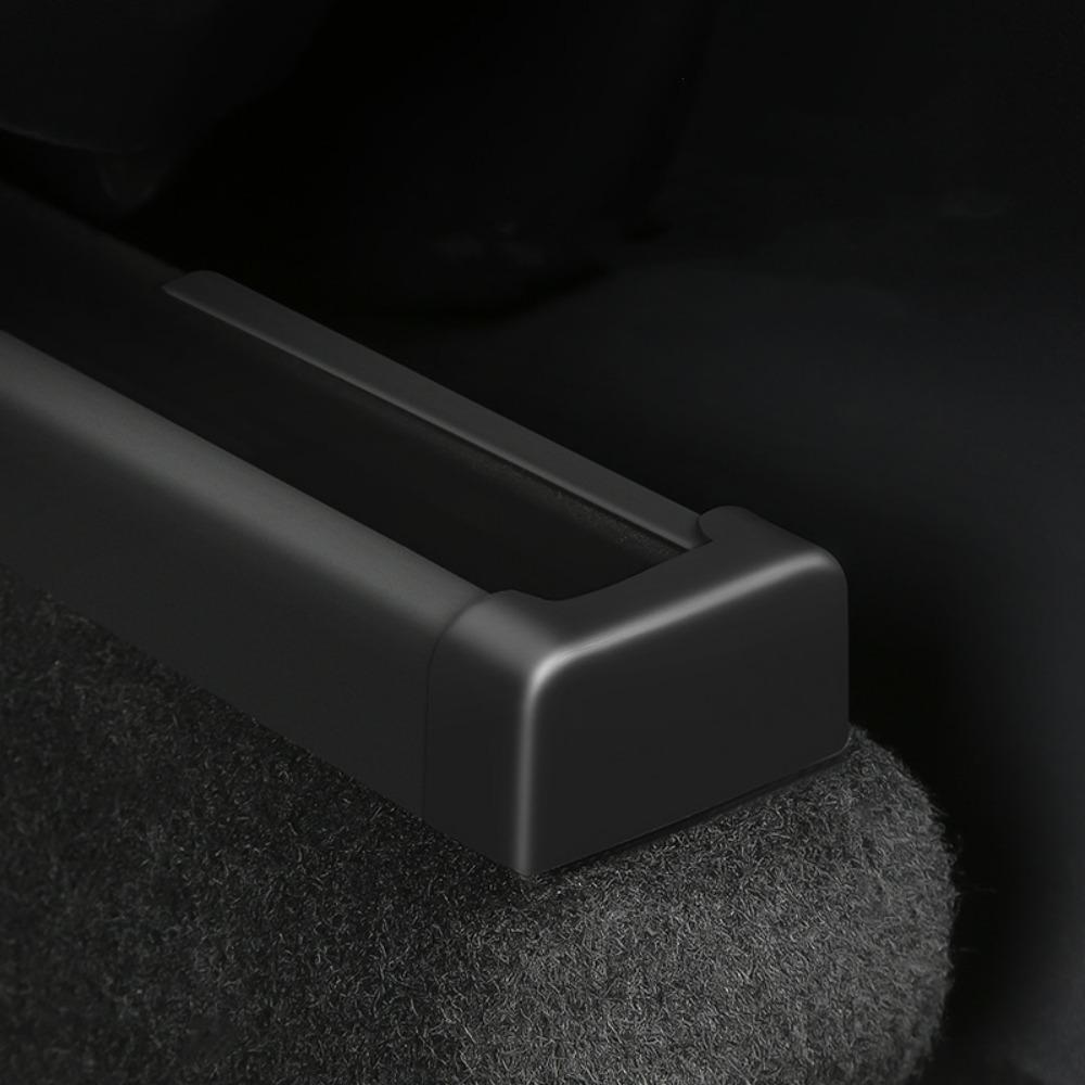 4pcs Tesla Model 3 Y Juniper 2025 Rear Seat Rail Cover Protector Child Anti-kick Pad Protection Plug Car Accessories Interior