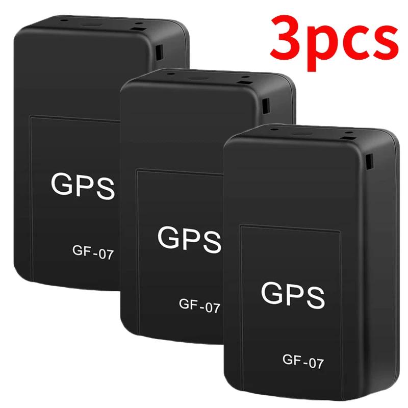 1/2/3 Stück Auto Mini GPS Tracker Diebstahlschutz Locator Echtzeitverfolgung SIM Positionierer Magnetische Halterung Diebstahlschutz Tracker GF-07