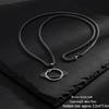 Women's Trendy Titanium Saturn Necklace - Versatile, Simple, Non-Fading Design