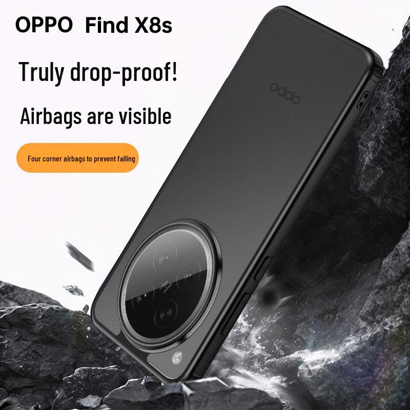 Wlons Transparent Airbag Magnetic Protective Case for Oppo Find X9 Ultra/X8s/X8 Pro