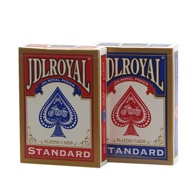 Jdlroyal Poker Red/Blue  Regular Playing Cards Standard Sealed Decks Magic Tricks Poker Playing Cards Magice Tricks