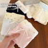 Class A bacteriostatic underwear girls' women's briefs, new summer thin extended crotch bow shorts